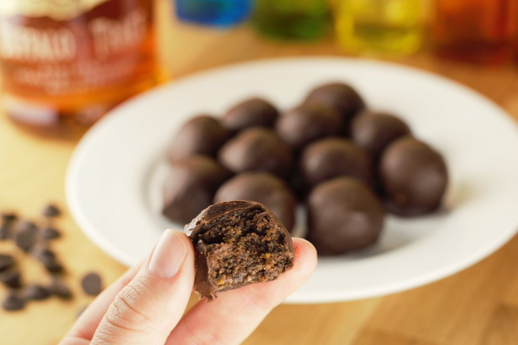 Bourbon Pecan Truffles