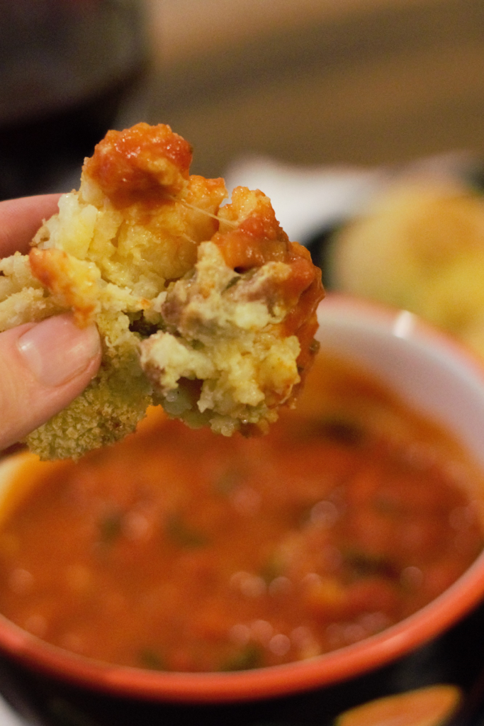 Baked Arancini Rice Balls