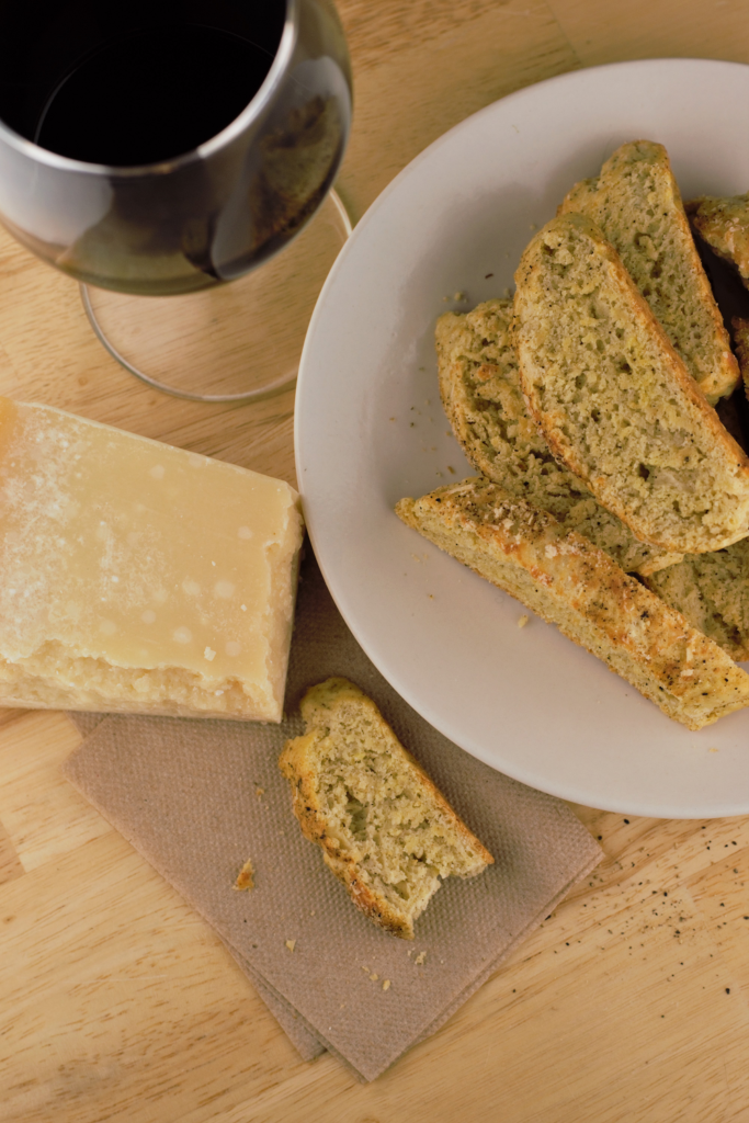Parmesan Pepper Biscotti