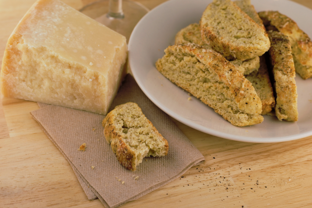 Parmesan Pepper Biscotti