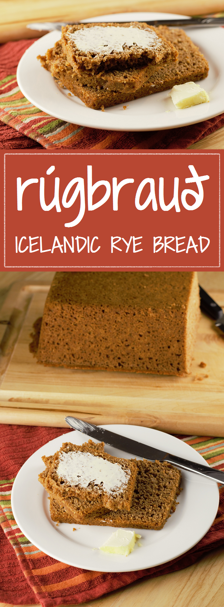 Rúgbrauð is a traditional Icelandic dark rye bread, sweet and hearty with a rich history but impossibly simple to make. | mountaincravings.com