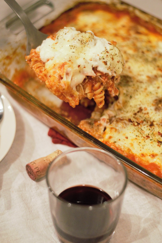 One-Dish Last-Minute Pasta Bake | Mountain Cravings
